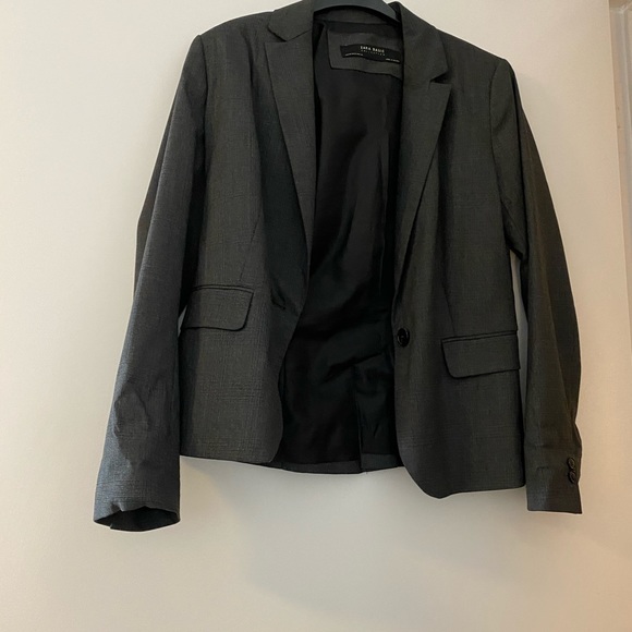 Dark Grey Zara Blazer - Picture 1 of 4
